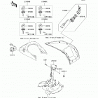 Brute Force 650 4x4i (KVF650-H7F) Замок зажигания