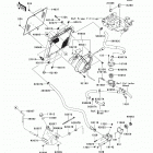 Brute Force 650 4x4i (KVF650-H7F) Радиатор