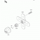 Brute Force 750 4x4i (KVF750-A7F) Задняя ступица колеса
