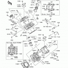 Brute Force 750 4x4i (KVF750-B7F) Головка цилиндра