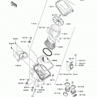 Brute Force 750 4x4i (KVF750-A7F) Воздухозаборник