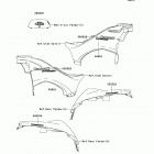 Brute Force 750 4x4i (KVF750-B7F) Decals(b7f)