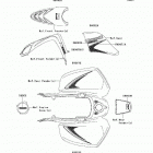 KFX700 (KSV700-A7F) Decals(a7f)