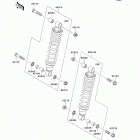 Brute Force 650 4x4i (KVF650-H7F) Амортизатор