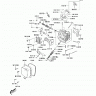 KFX90 (KSF90-A7F) Cylinder head(a7f)