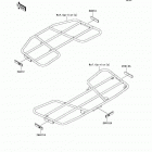 Brute Force 750 4x4i (KVF750-A7F) Отражатели