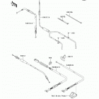 Brute Force 650 4x4i (KVF650-H7F) Тросы управления