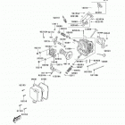 KFX50 (KSF50-B7F) Cylinder head(b7f)