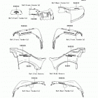 Brute Force 750 4x4i (KVF750-B7FA) Decals(b7fa)