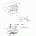 1100 STX D.I. (JT1100-C1) Наклейки предупреждения