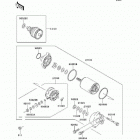 1100 STX D.I. (JT1100-C1) Стартер