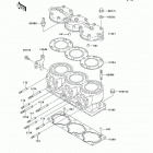 1100 STX (JT1100-B2) Цилиндр и головка цилиндров