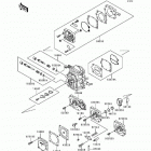 900 STX (JT900-A2) Карбюратор в разборе