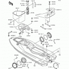 900 STX (JT900-A2) Hull fittings