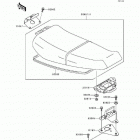 900 STX (JT900-A2) Сидение