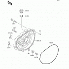 750 ZXi (JH750-C2) Крышки двигателя