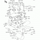 750 ZXi (JH750-C2) Глушитель