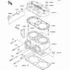 STS (JT750-B3) Цилиндр и головка цилиндров