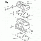 TS (JF650-B8) Цилиндр и головка цилиндров