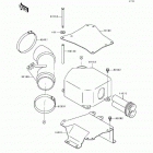 TS (JF650-B5) Впускной глушитель
