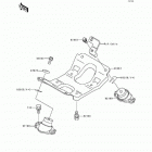 TS (JF650-B5) Крепление двигателя