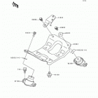 750 SX (JS750-A2) Крепление двигателя