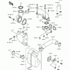 750 SX (JS750-A2) Глушитель