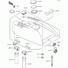 750 SX (JS750-A2) Engine hood