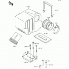 750 SX (JS750-A2) Впускной глушитель