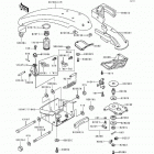 750 SX (JS750-A2) Handle pole(js750-a1 / a2 / a3)
