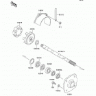 X2 (JF650-A9) Ведущий вал