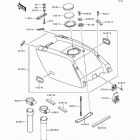 650 SX (JS650-B2) Engine hood