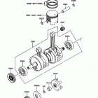 Jet Mate (JB650-A4) Crankshaft / piston