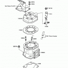 300 SX (JS300-A4) Цилиндр и головка цилиндров