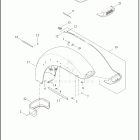 FLHTP 1FMP POLICE ELECTRA GLIDE (2025) FENDERS, FRONT