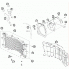 450 SX-F ATV ENGINE Система охлаждения