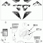 450 XC ATV CHASSIS Наклейки