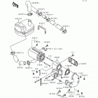 550 SX (JS550-B1) Глушитель