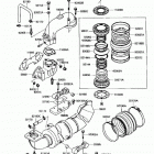 TS (JF650-B2) Глушитель
