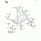 550 SX (JS550-B1) Крепление двигателя
