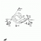 Jet Mate (JB650-A1) Крепление двигателя