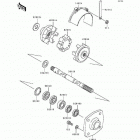 550 SX (JS550-B1) Ведущий вал