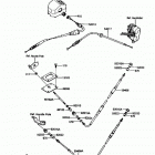 X2 (JF650-A5) Тросы управления