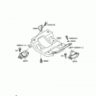 650 SX (JS650-A4) Крепление двигателя