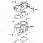 650 SX (JS650-A4) Цилиндр и головка цилиндров