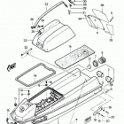 JS550 (JS550-A8) Hull / engine hood (js550-a8)