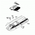 650 SX (JS650-A2) Наклейки предупреждения