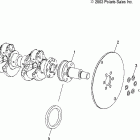 W045305CA MSX 150 Flywheel - w045305ca / ia / cb / ib / ie / cc / ic...