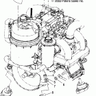W045305CA MSX 150 Engine mounting - w045305ca / ia / cb / ib / ie / ...