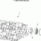 W045305CA MSX 150 Oil pump - w045305ca / ia / cb / ib / ie / cc / ic...